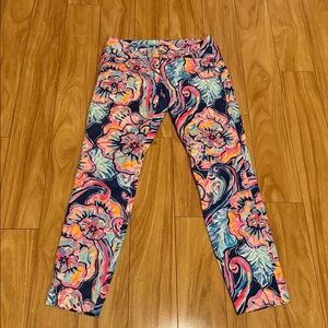 Lilly Pulitzer BOHO BATEAU Kelly Straight Ankle Stretch Pants Machine-washable.